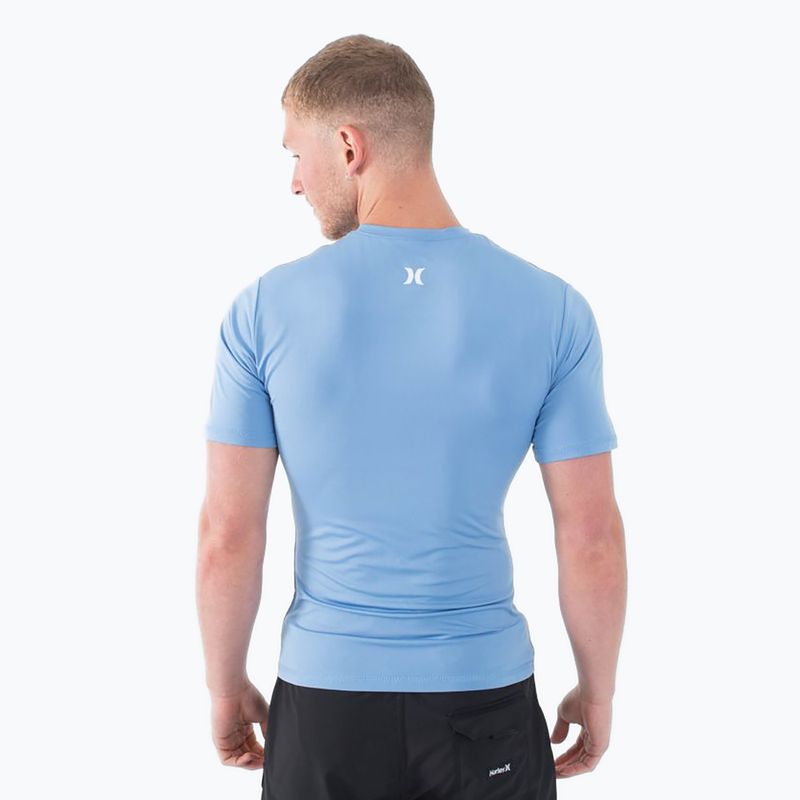 Maglietta Hurley O&O Quickdry Rashguard acquifera da uomo 4