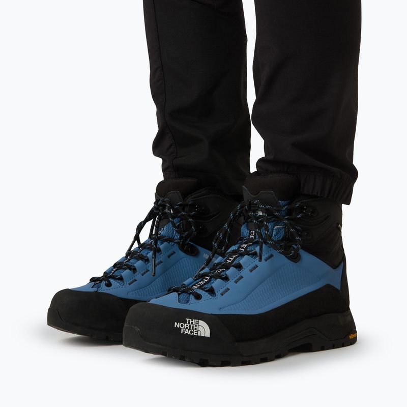 Scarpe da avvicinamento da donna The North Face Verto Alpine Mid Gore-Tex monumento pietra indaco/nero 7