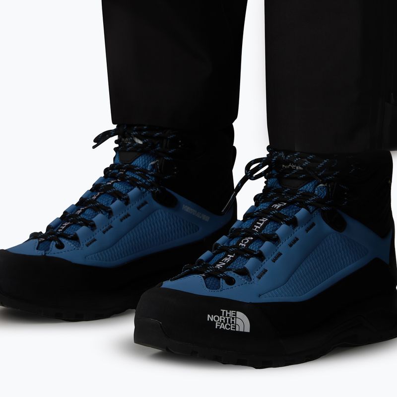 Scarpe da avvicinamento da donna The North Face Verto Alpine Mid Gore-Tex monumento pietra indaco/nero 8