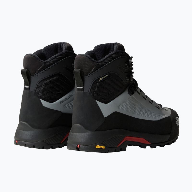 Scarponi da montagna da donna The North Face Verto Alpine Mid Gore-Tex monumento grigio / nero 10