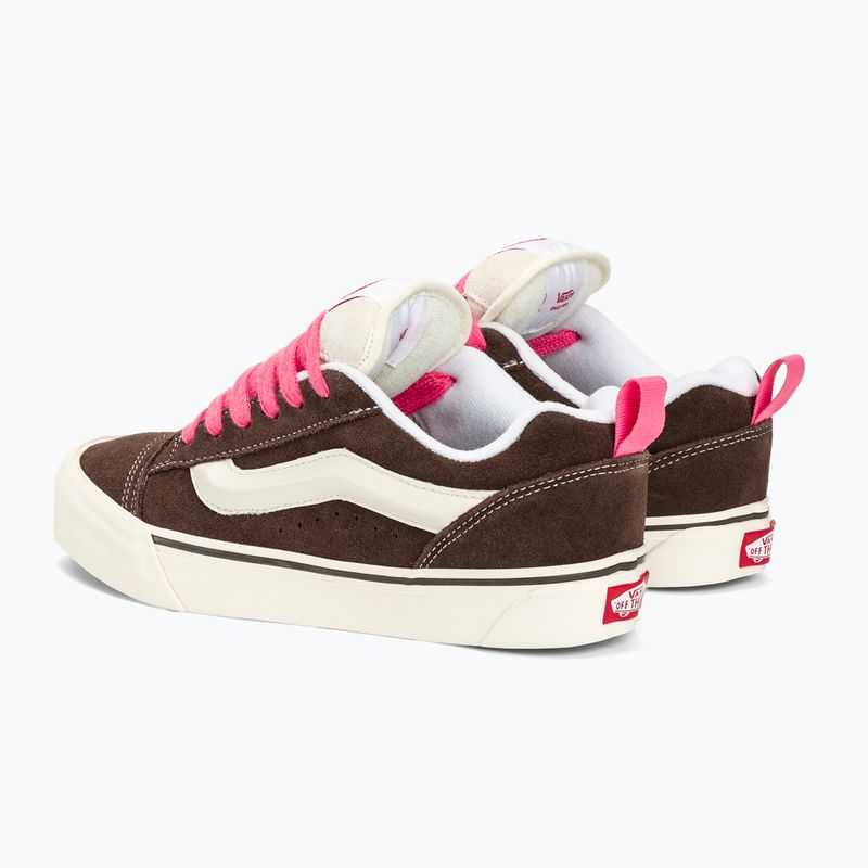 Scarpe Vans Knu Skool marrone/bianco vero 3
