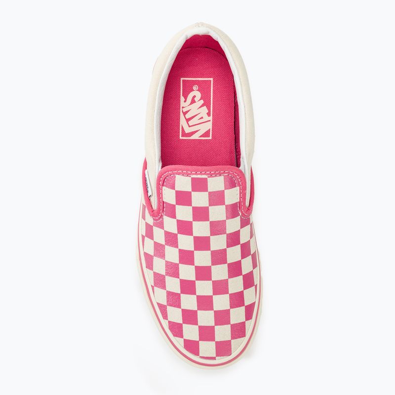 Vans Classic Slip-On - scarpa rosa/bianco vero 5