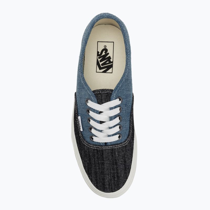 Scarpe Vans Authentic theraded denim blu/bianco 5
