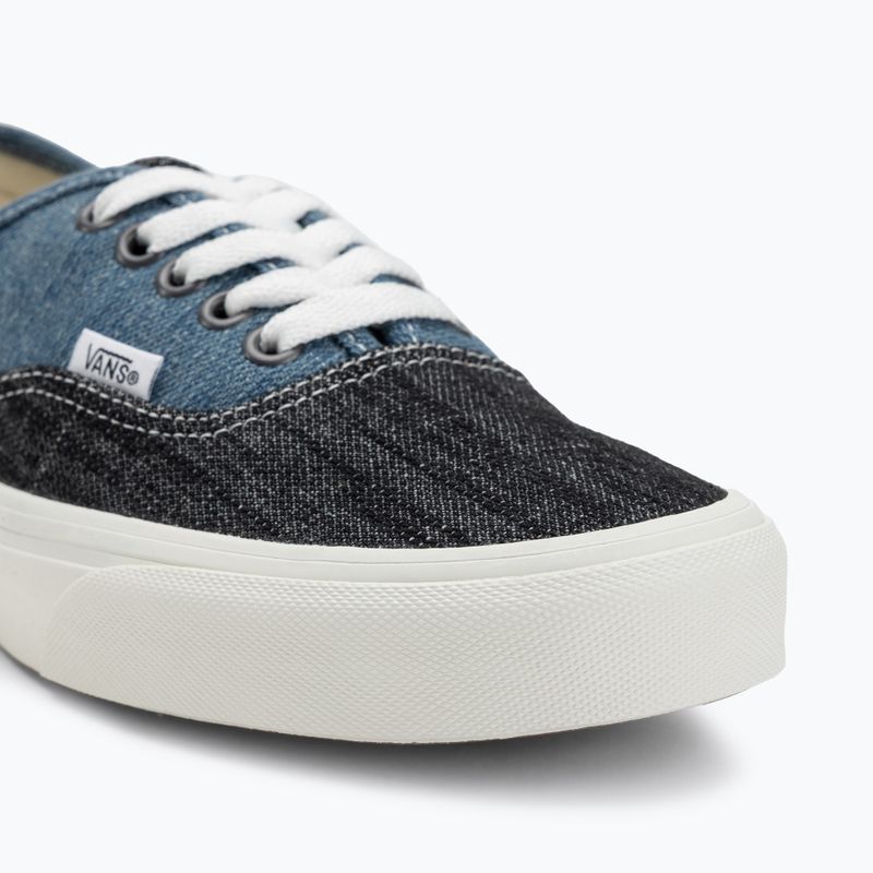 Scarpe Vans Authentic theraded denim blu/bianco 7