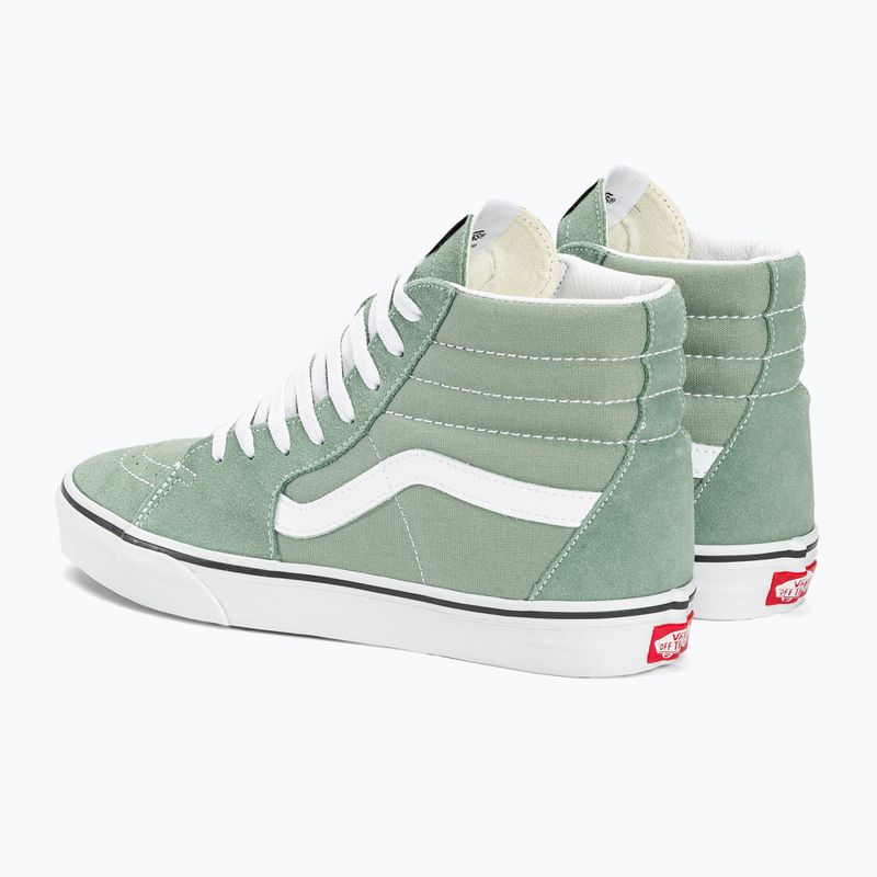 Scarpe Vans SK8-Hi verde ghiaccio 3