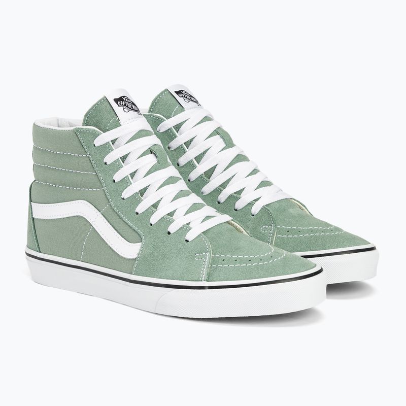 Scarpe Vans SK8-Hi verde ghiaccio 4