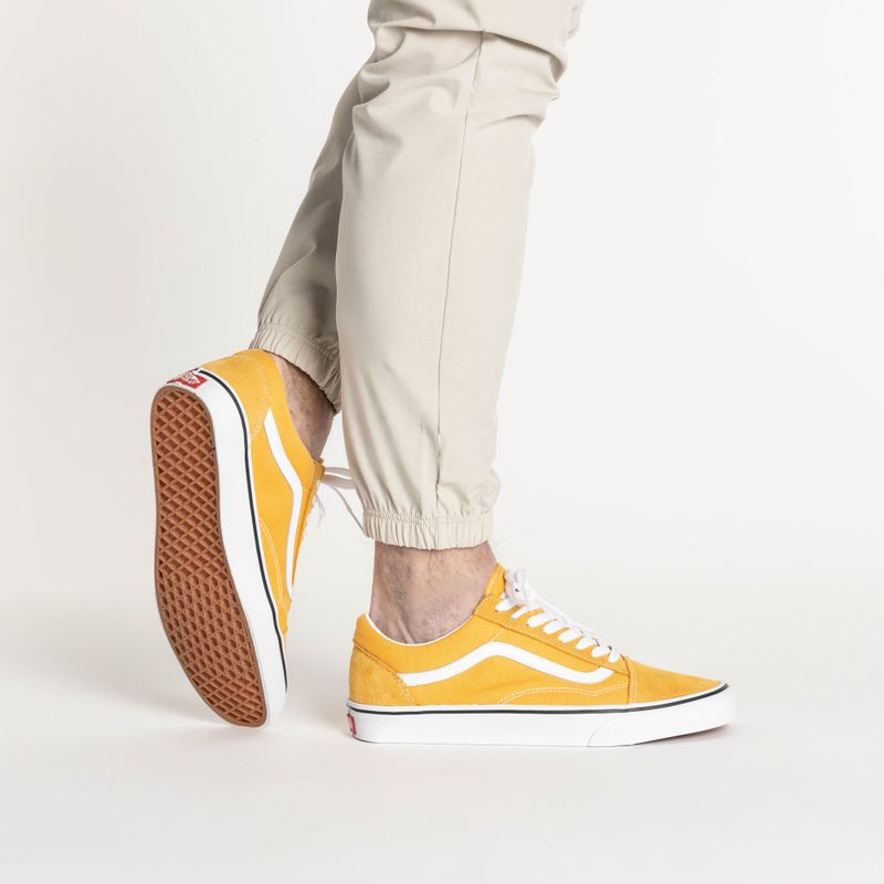 Scarpe Vans Old Skool con bagliore dorato 2