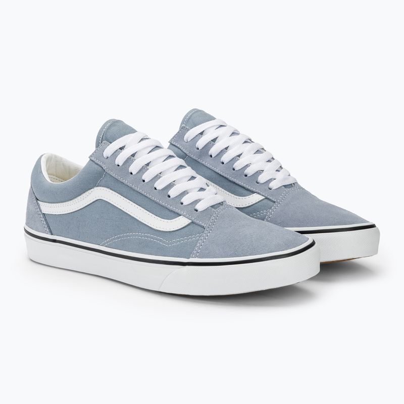 Scarpe Vans Old Skool blu polvere 5