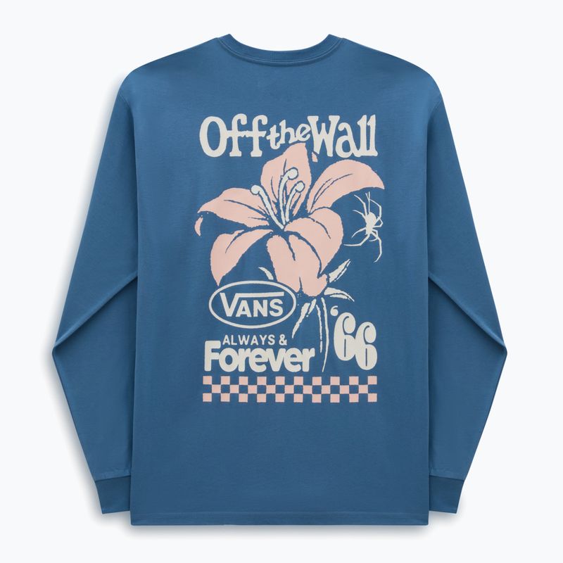 Vans Petal And Pest Ls - Maglietta a maniche lunghe da uomo blu copen 2