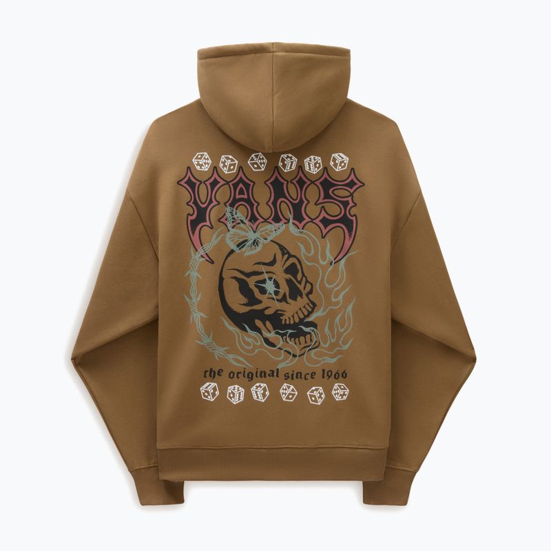 Felpa Vans Skull Os da donna con cappuccio otter 2