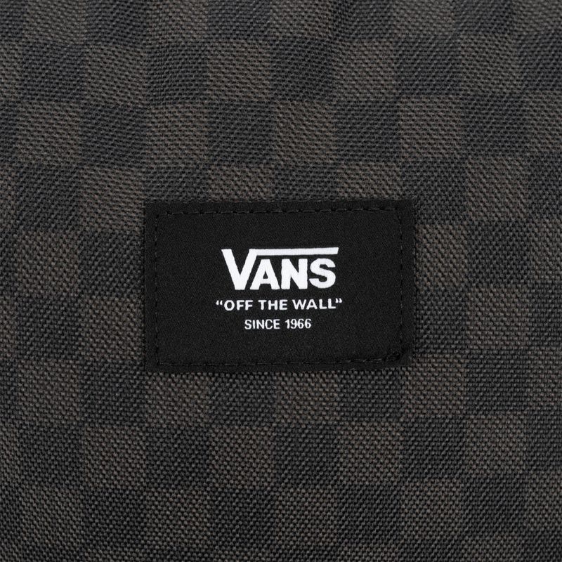 Zaino Vans Old Skool Check 22 l nero/carbone 4