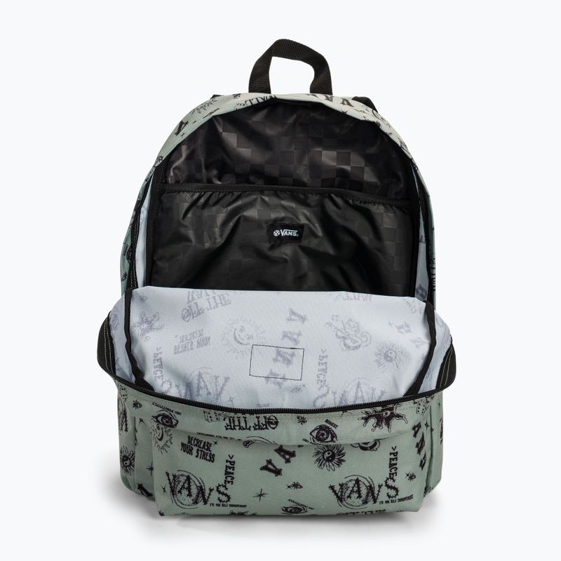 Zaino Vans Old Skool 22 l verde ghiaccio 4