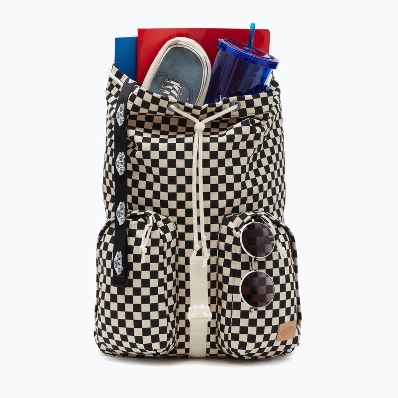 Zaino urbano Vans Field Trippin 20 l nero/bianco 4