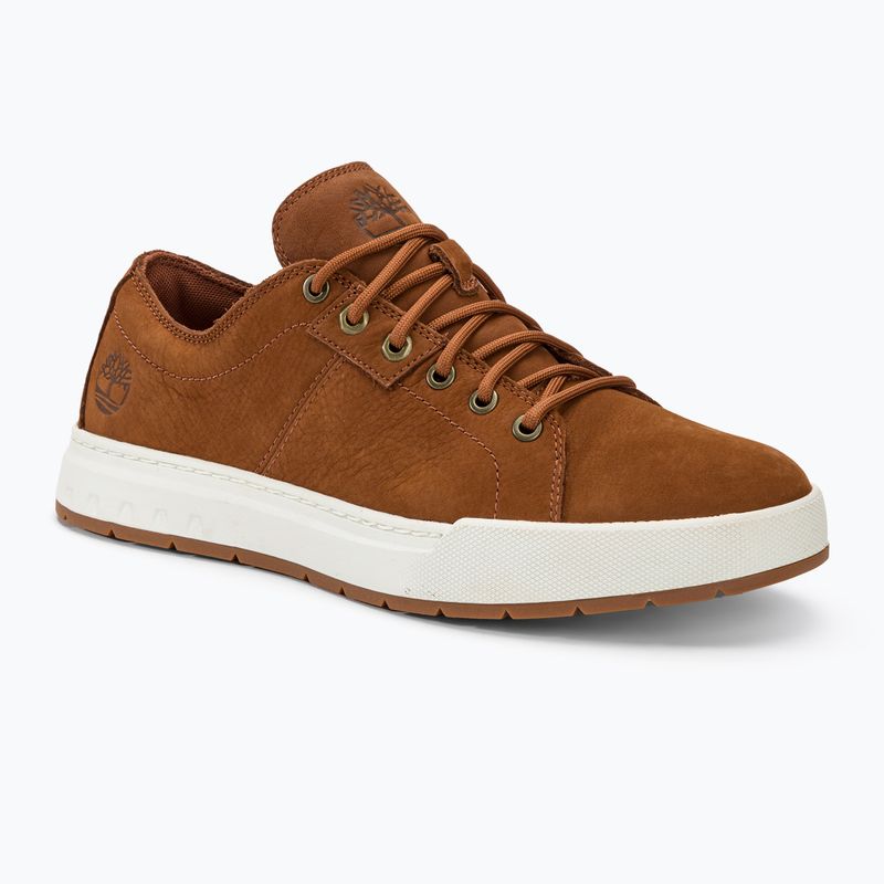 Stivali Timberland da uomo Maple Grove Low Lace in nabuk ruggine