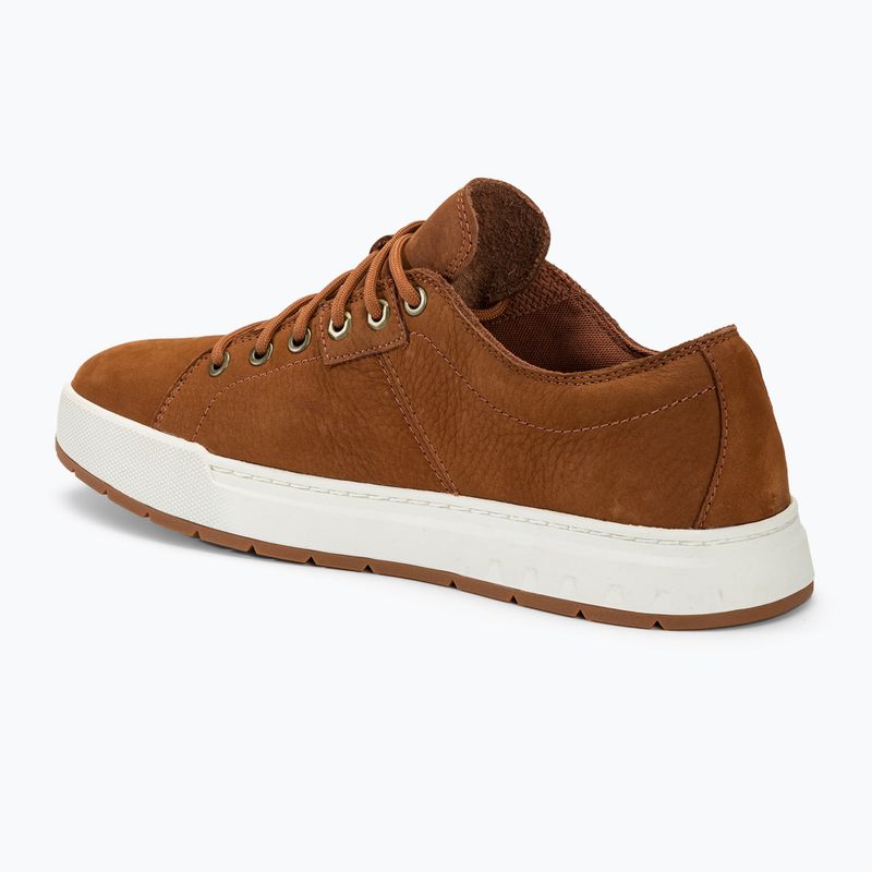 Stivali Timberland da uomo Maple Grove Low Lace in nabuk ruggine 3