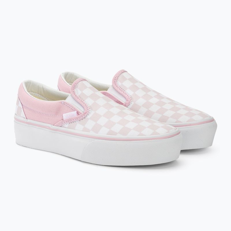 Vans UA Classic Slip-On Platform scarpe rosa culla 5