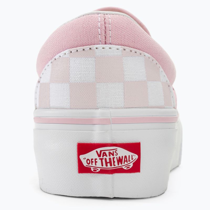Vans UA Classic Slip-On Platform scarpe rosa culla 8