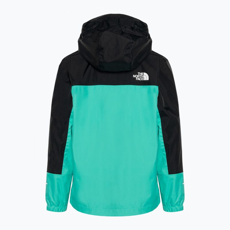 Giacca antipioggia da bambino The North Face Antora geyser aqua 2