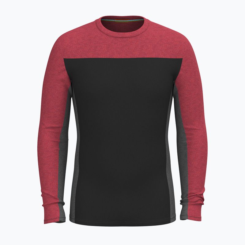 Maglia termica da uomo Smartwool Classic Thermal Merino Base Layer Colorblock Crew Boxed 3