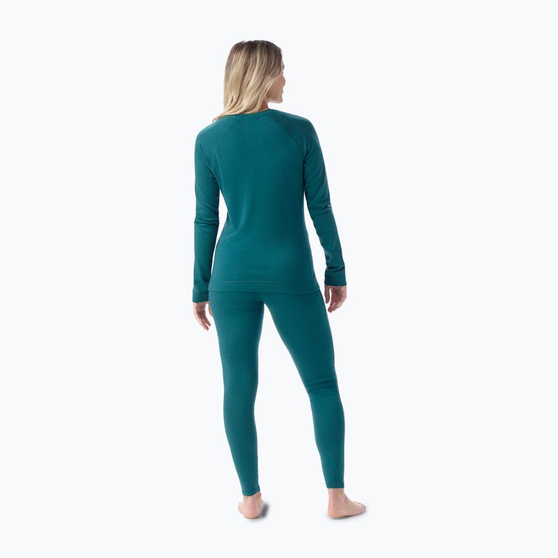 Maglia termica da donna Smartwool Merino 250 Baselayer Crew Boxed emerald green 2