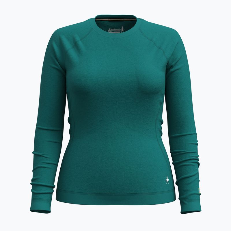 Maglia termica da donna Smartwool Merino 250 Baselayer Crew Boxed emerald green 3