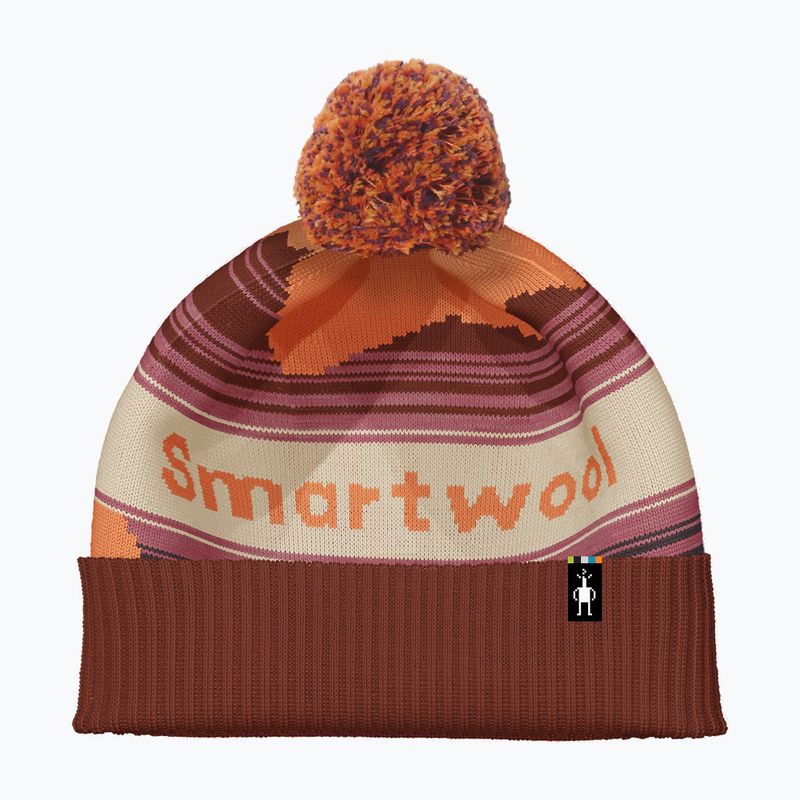 Berretto Smartwool modello invernale POM albicocca