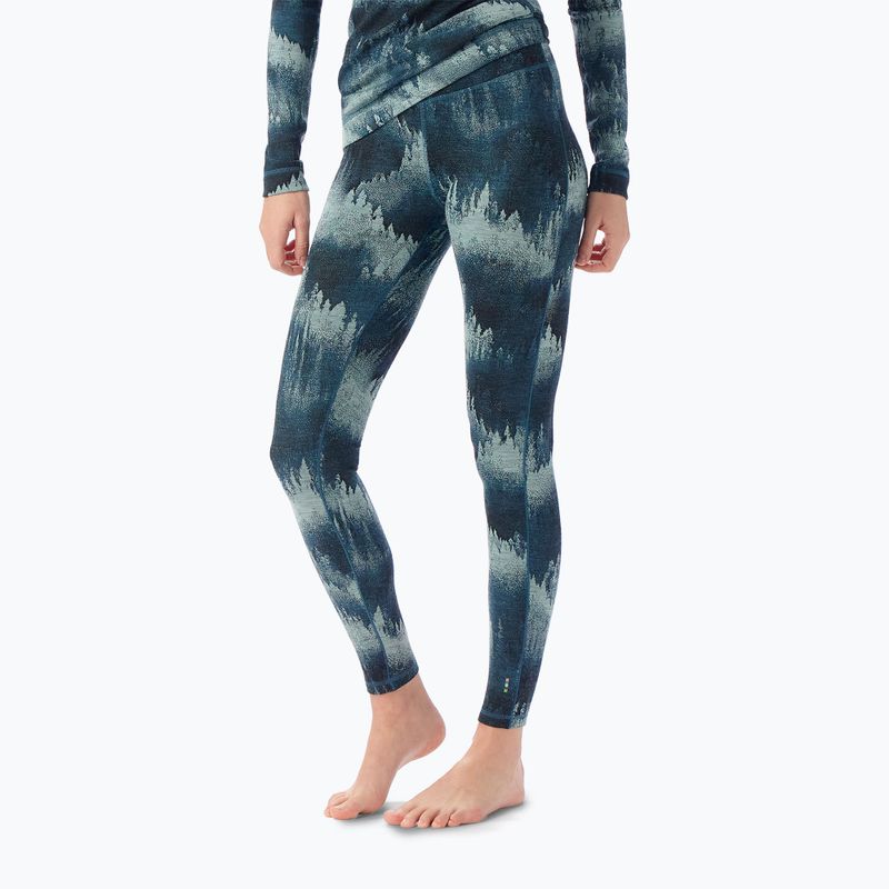 Smartwool Classic Thermal Merino Base Layer Bottom Donna in scatola twilight foggy pines thermal trousers