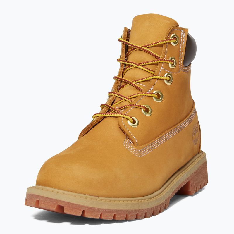 Scarpe da bambino Timberland Premium 6 Inch wheat 3