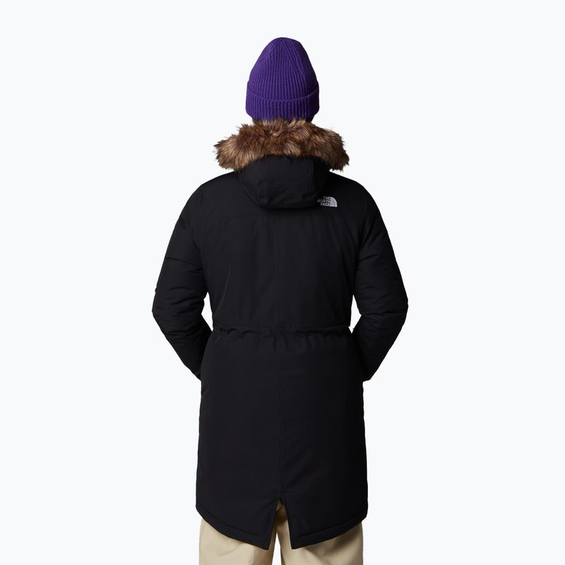 Piumino da donna The North Face Zaneck Parka nero/nero 3