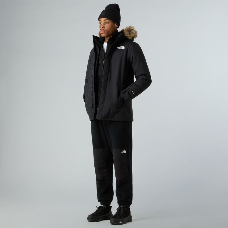 Giacca a piumino da uomo The North Face Zaneck nero/nero 2
