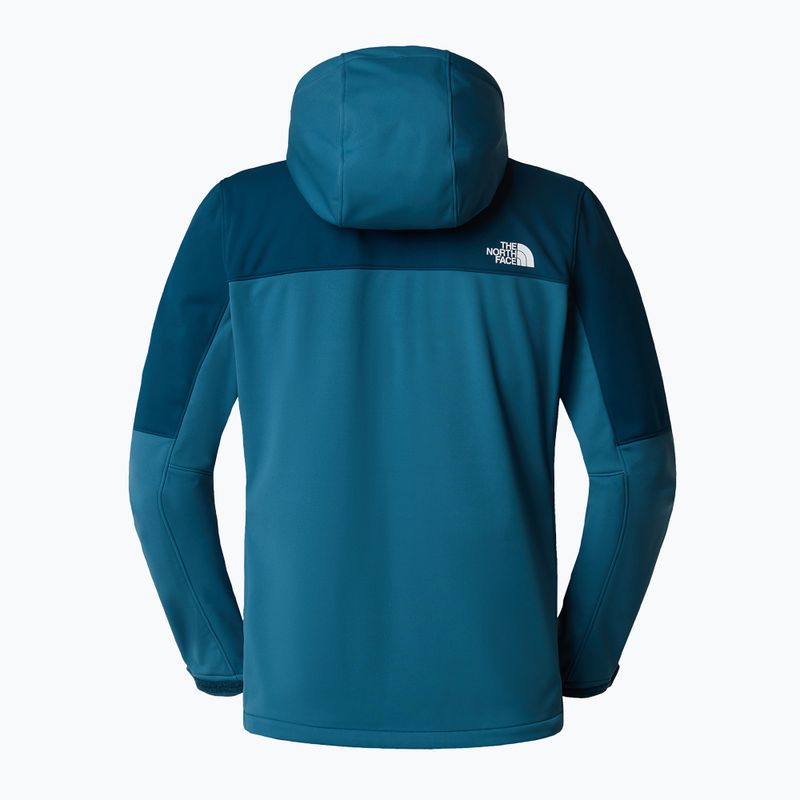 Giacca softshell da uomo The North Face Diablo Softshell Detachable Hood midnight petrol/mallard 6