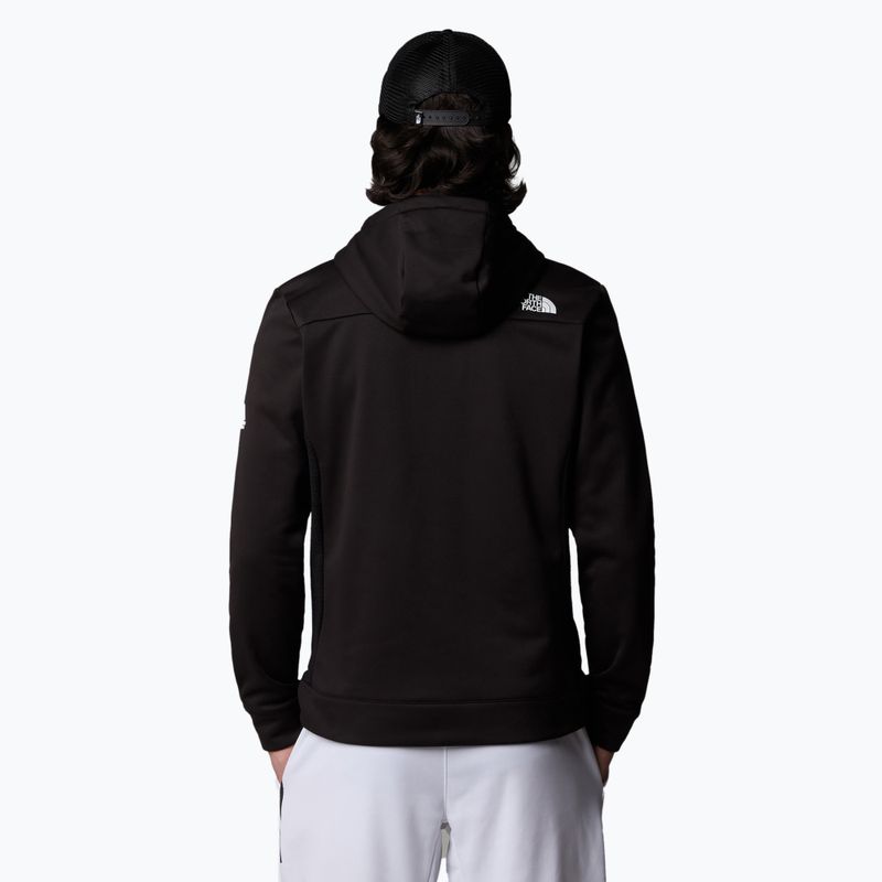 Felpa The North Face Mountain Athletics Full Zip in pile da uomo nero 3