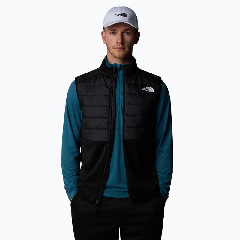 Gilet The North Face Reaxion Hybrid uomo nero/grigio asfalto 4