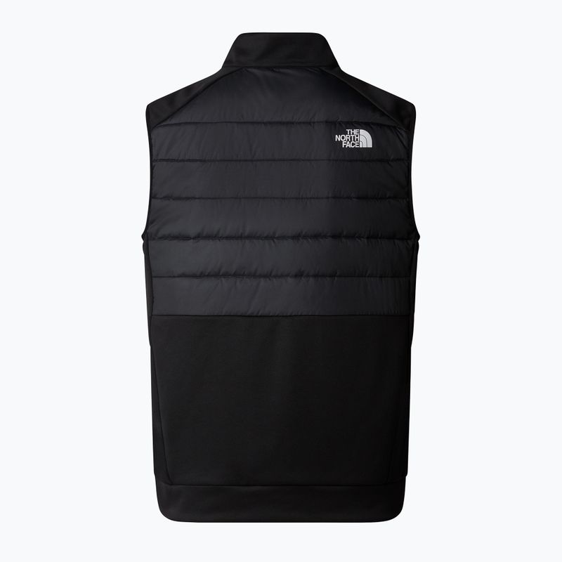 Gilet The North Face Reaxion Hybrid uomo nero/grigio asfalto 6
