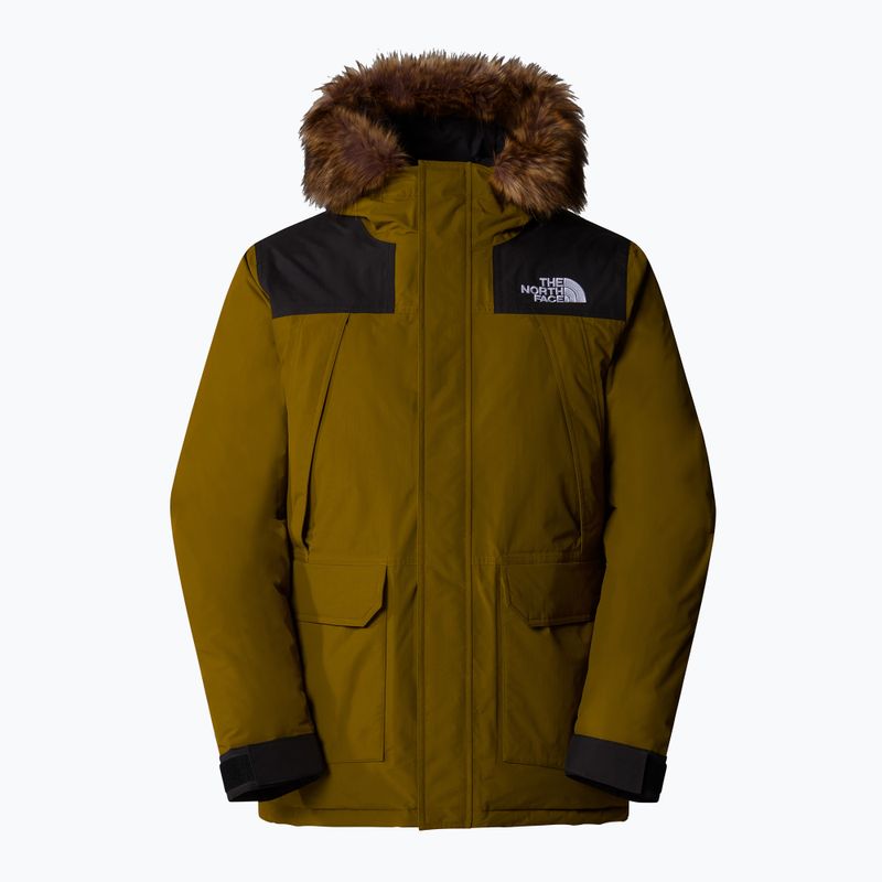 Piumino da uomo The North Face Mcmurdo Parka verde muschio / nero 5