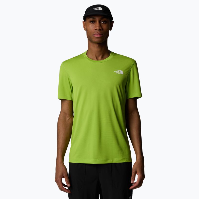 Maglietta da corsa The North Face Lightbright Tee da uomo in erba di prato