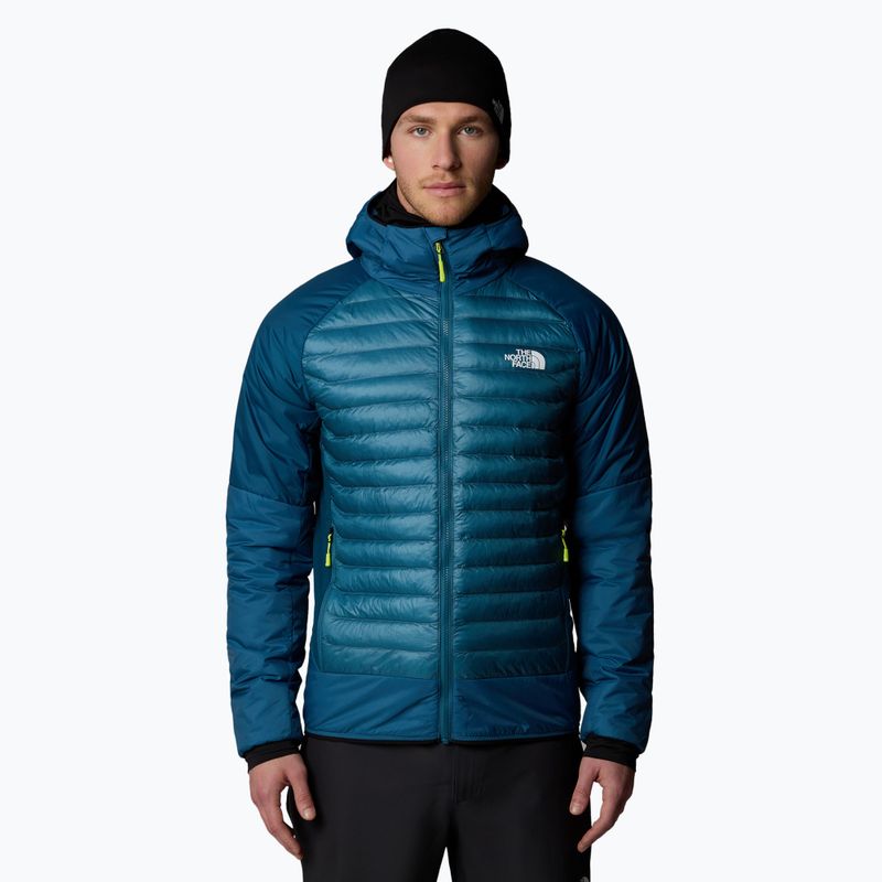 Giacca The North Face Macugnaga Hybrid Insulation uomo blu germano/benzina notte