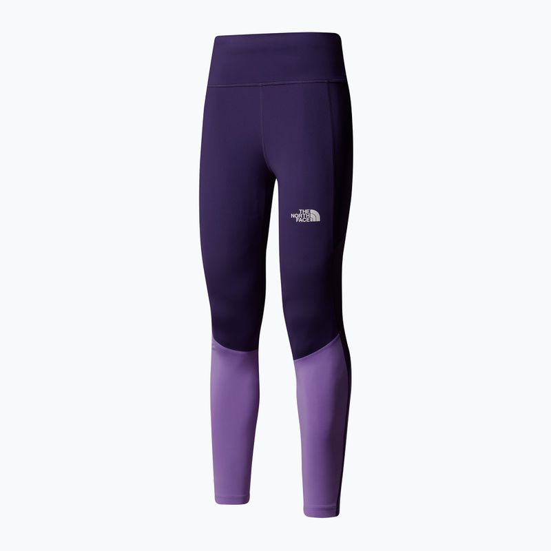 Leggings da corsa da donna The North Face Trail Run enternal viola/granito viola 4