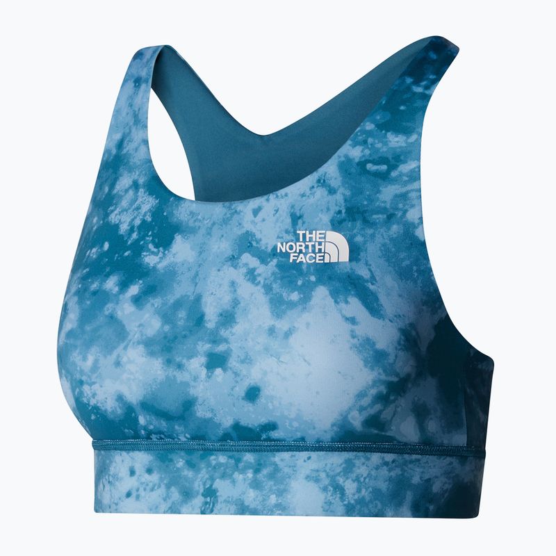 The North Face Flex Reversible blu germano micro reggiseno da allenamento 5