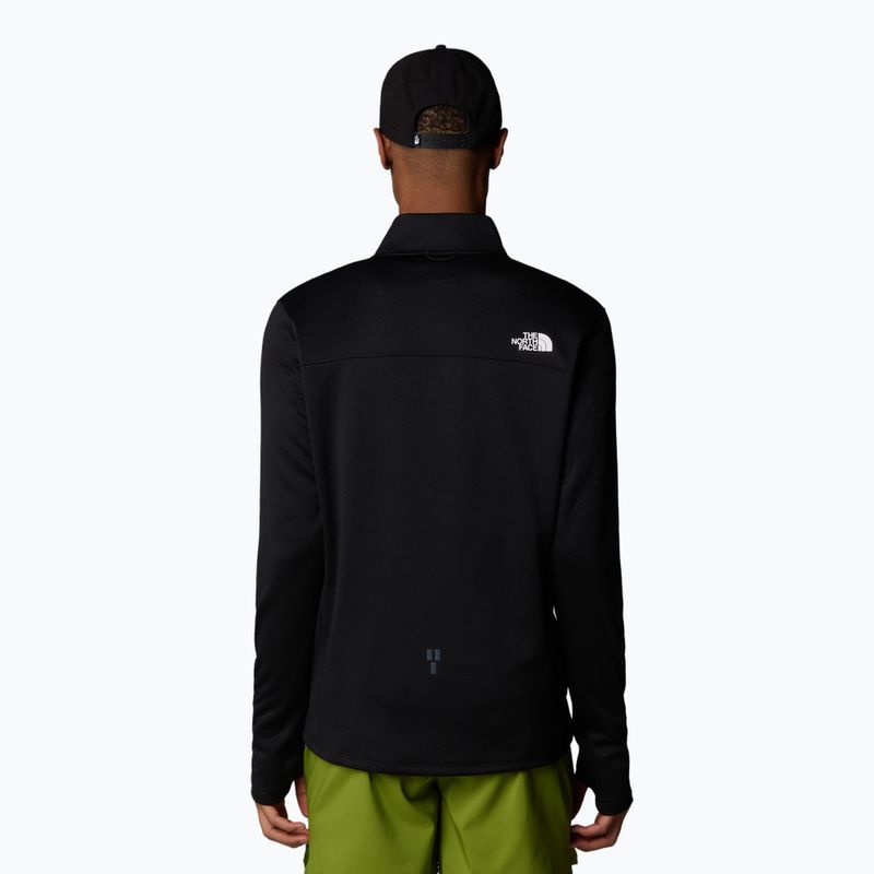 Felpa da corsa da uomo The North Face Winter Warm Pro 1/4 Zip tnf nero 3