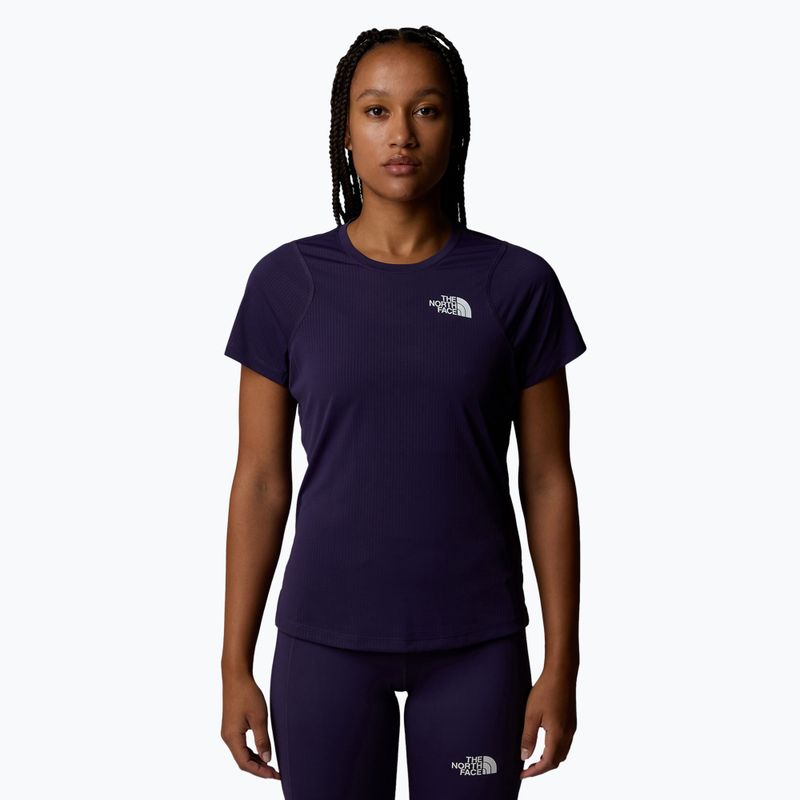Maglietta da corsa da donna The North Face Lightbright Tee, eternamente viola