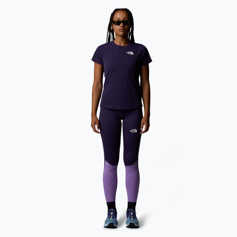 Maglietta da corsa da donna The North Face Lightbright Tee, eternamente viola 2