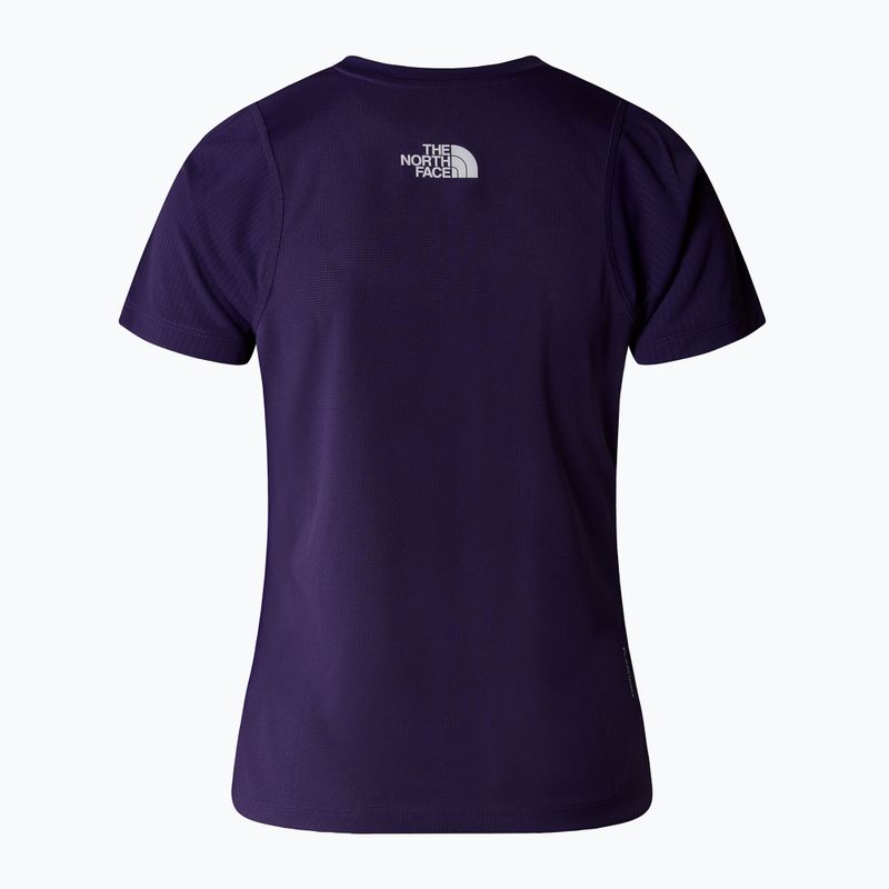 Maglietta da corsa da donna The North Face Lightbright Tee, eternamente viola 5