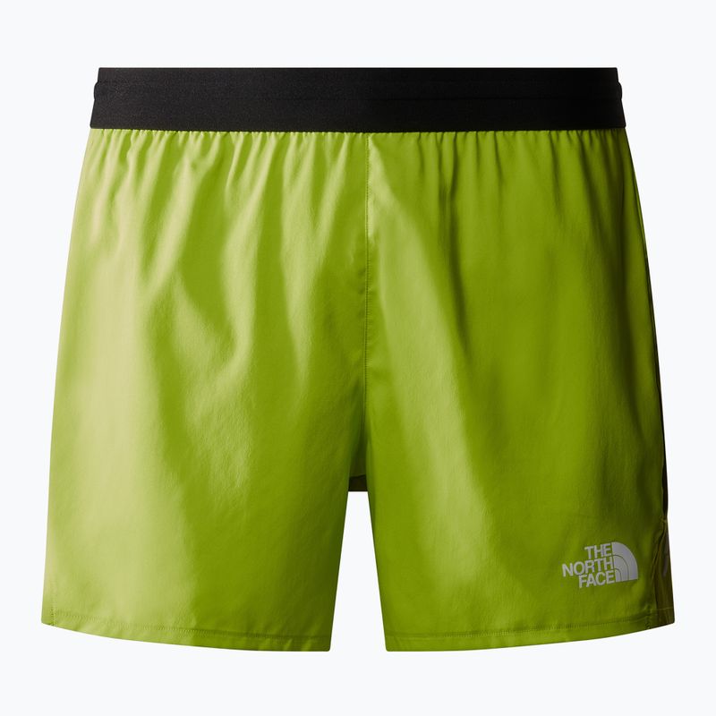 Pantaloncini da corsa da uomo The North Face Breeze 5" verde prato/verde quercia 4