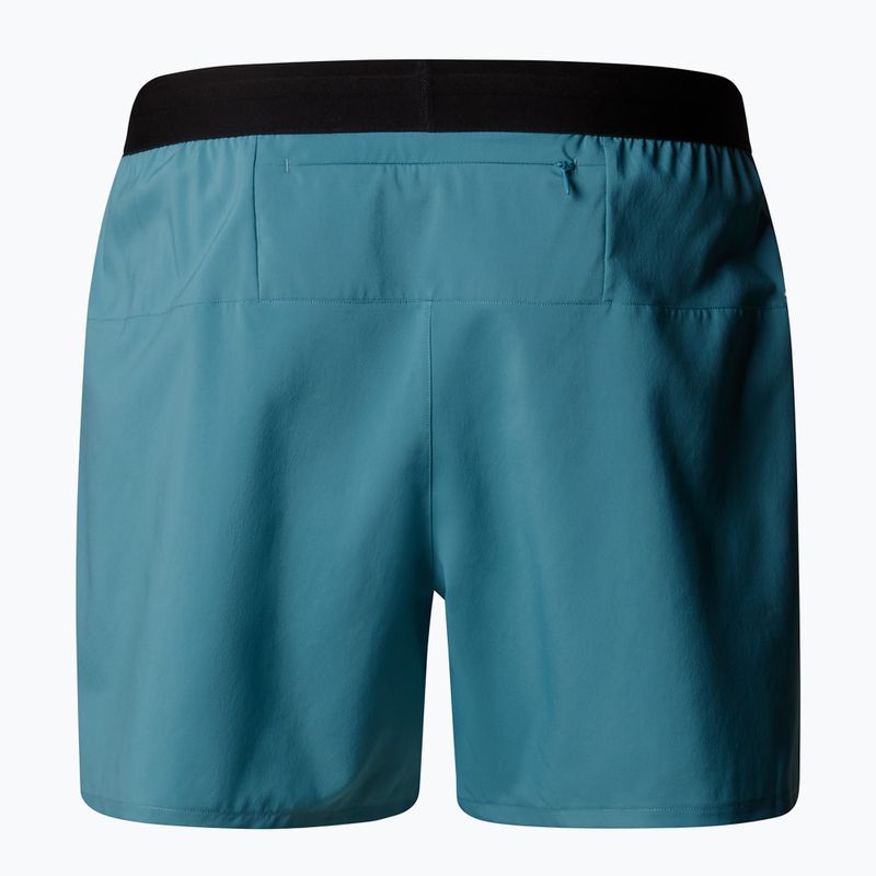 Pantaloncini da corsa da uomo The North Face Breeze 5" blu alga 5