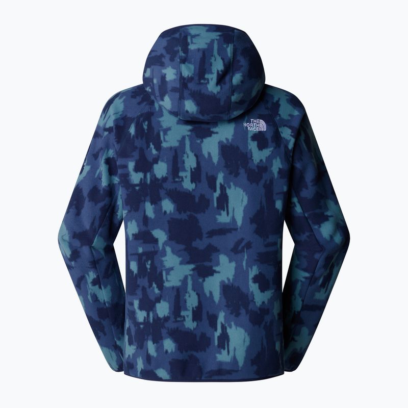 Felpa uomo The North Face Mountain Athletics Fleece Print summit navy aop print 5