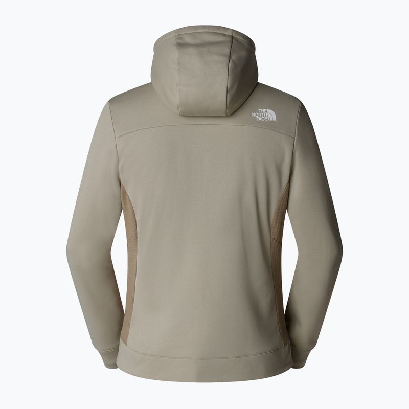 Felpa The North Face Mountain Athletics Full Zip Fleece da uomo grigio argilla/grigio caverna 6