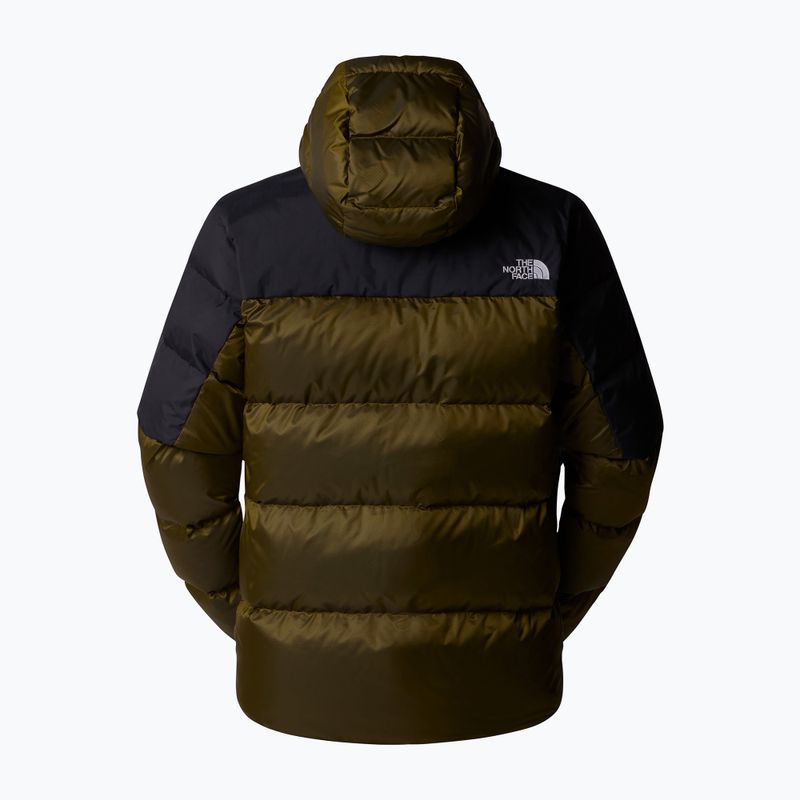 Piumino da uomo The North Face Diablo Down 2.0 Hoodie verde muschio/nero heathe 5