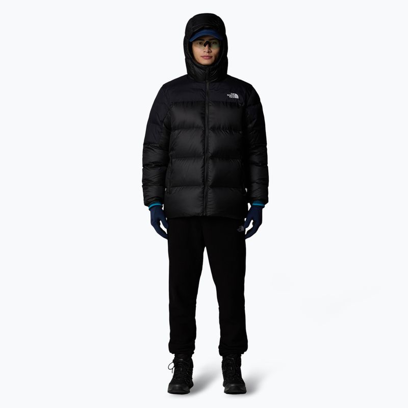 Piumino da uomo The North Face Diablo Down 2.0 Hoodie nero heather/blk 2