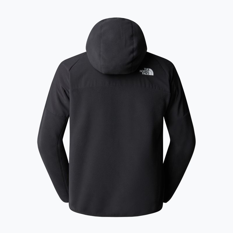 Felpa uomo The North Face Glacier Heavyweight Full Zip HD grigio asfalto/grigio asfalto 2